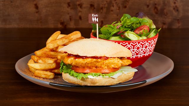 Grilled Chicken Burger at Nando’s