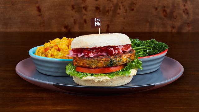 Spiced Chickpea Burger at Nando’s