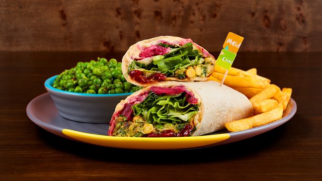 Spiced Chickpea Wrap at Nando’s