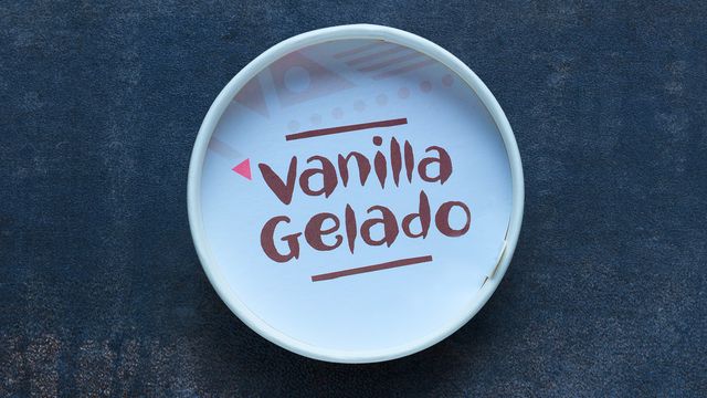 Vanilla Gelado at Nando’s